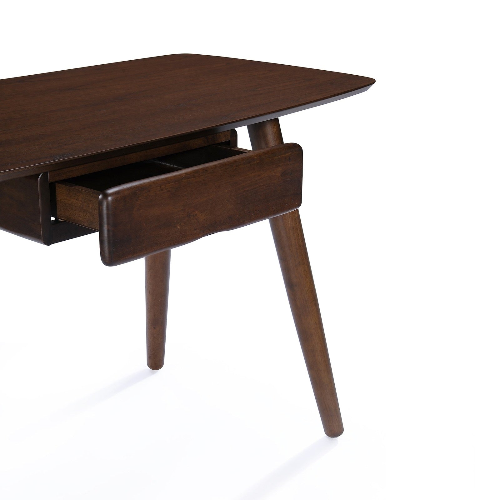 Mindi Mid-Century Modern Writing Desk in Walnut