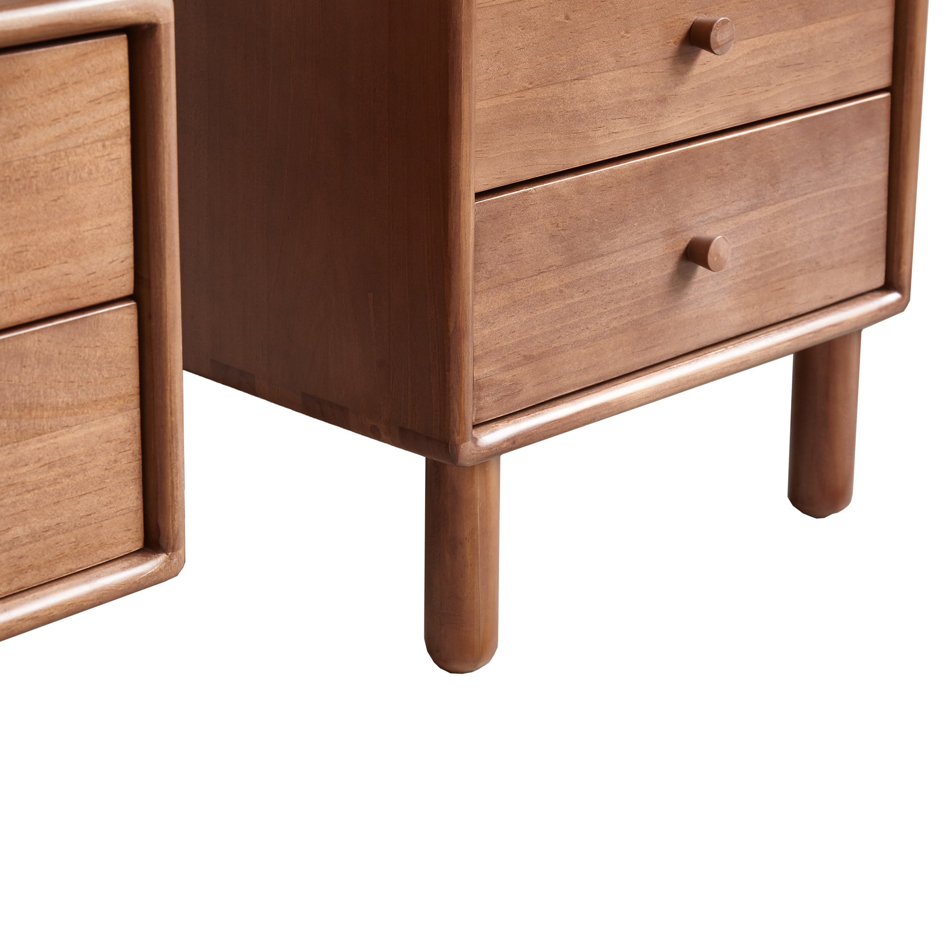 Marsha Mid-Century Modern Accent Cabinet, Walnut