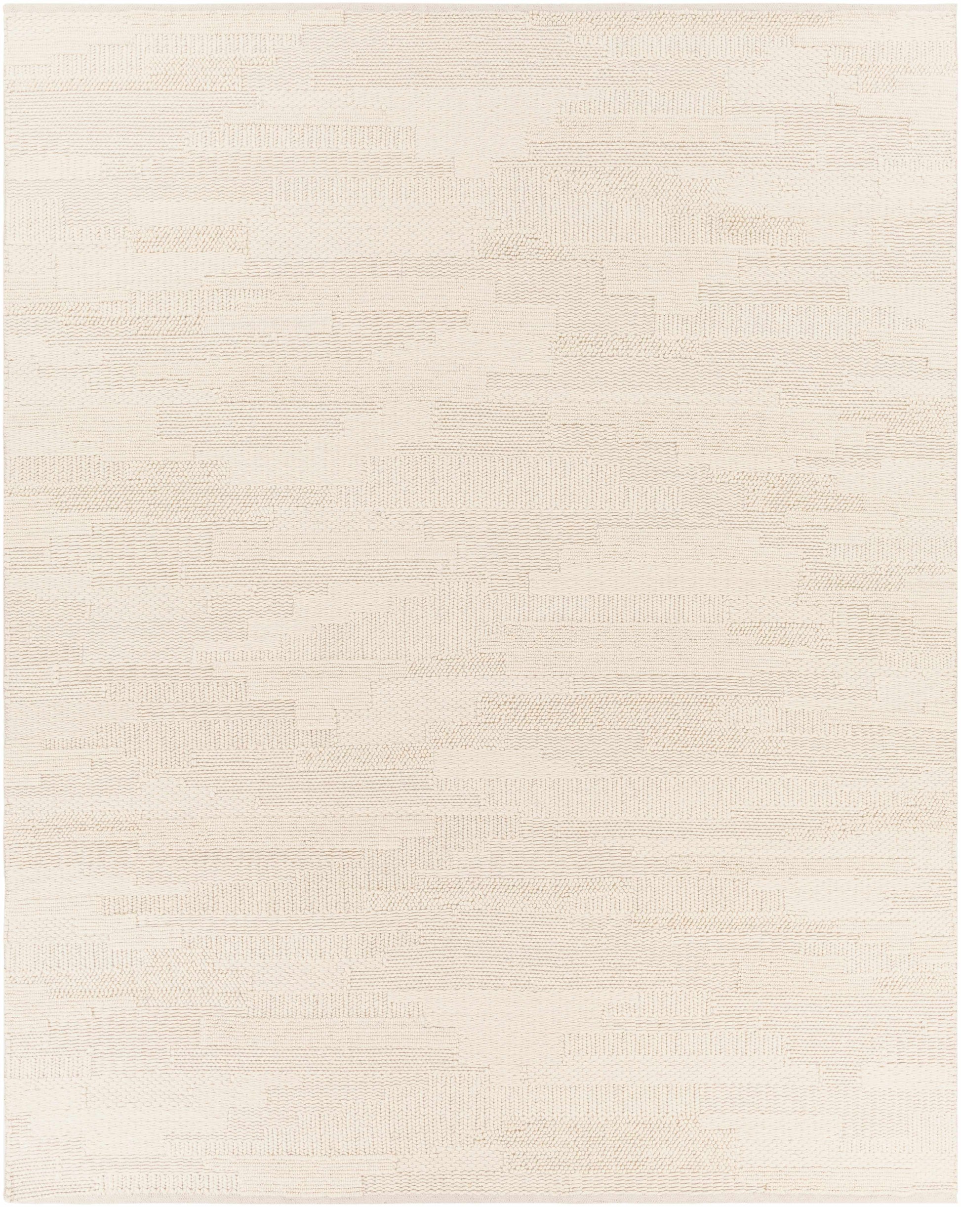 Cypress Cream Textured Wool Rug