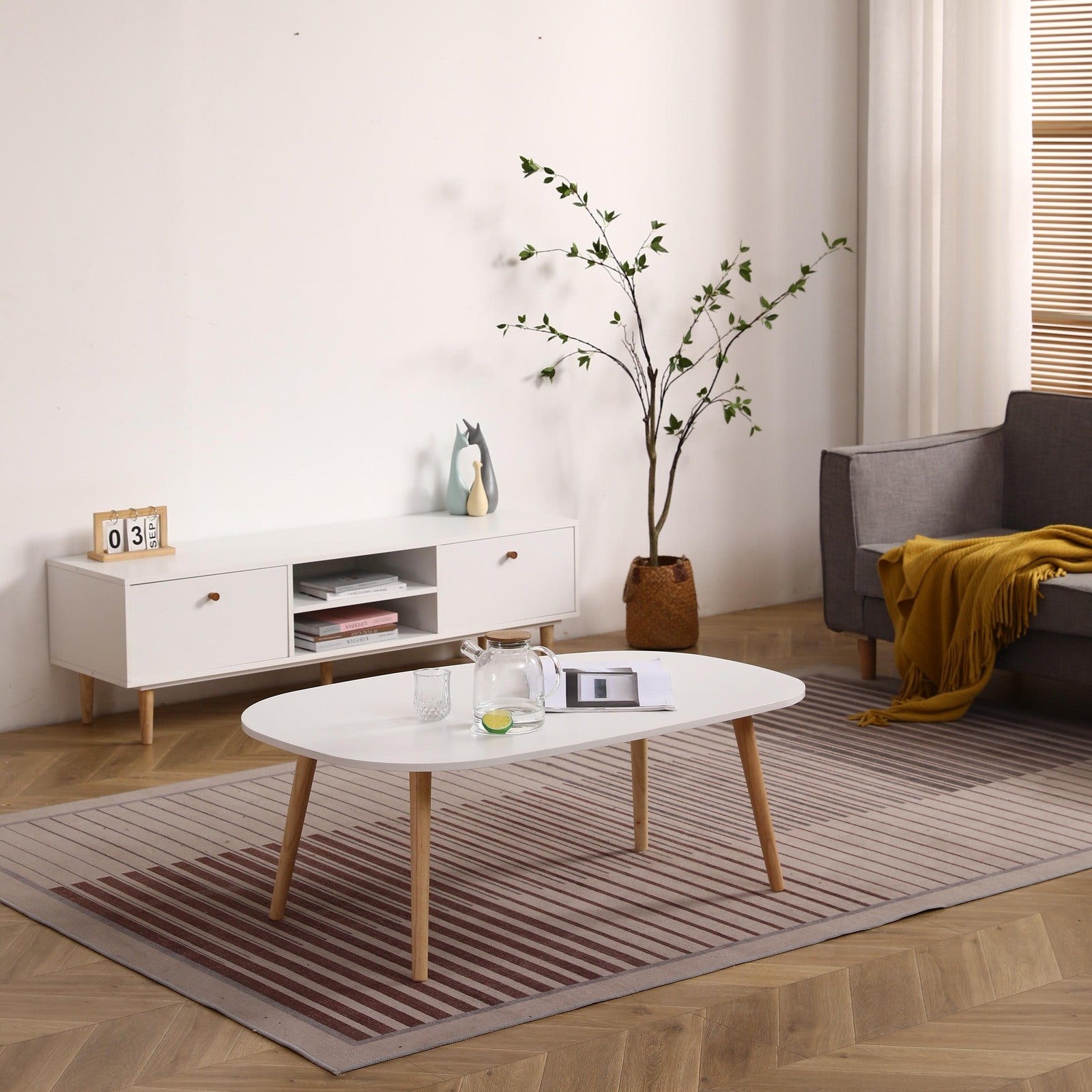 Teller Modern Coffee Table