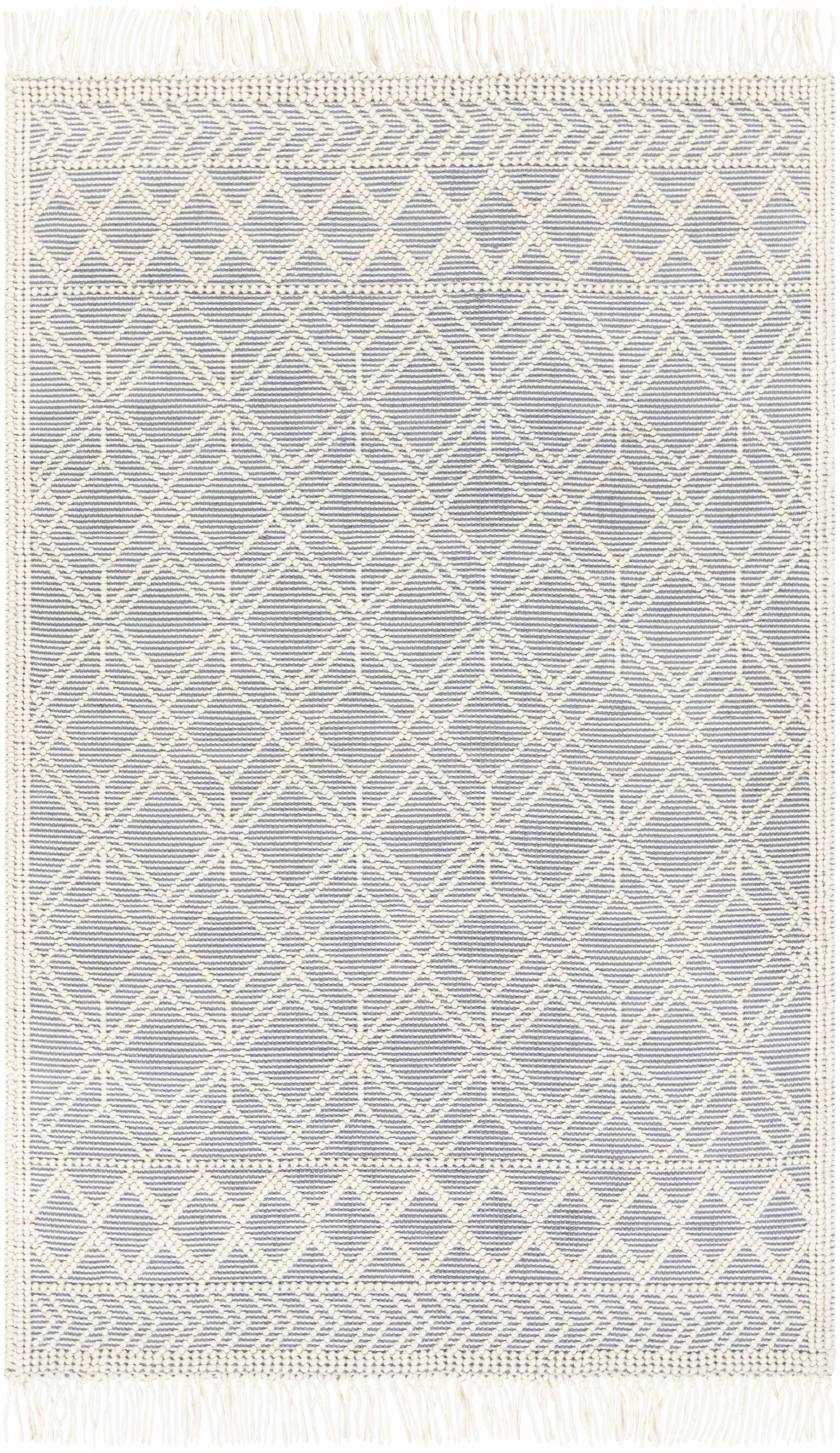 Ramsbury Ivory & Blue Area Rug