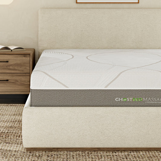 GhostBed Massage Mattress Hybrid 12" Profile - Twin XL