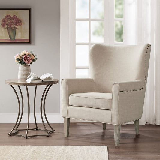 Colette Linen Accent Chair