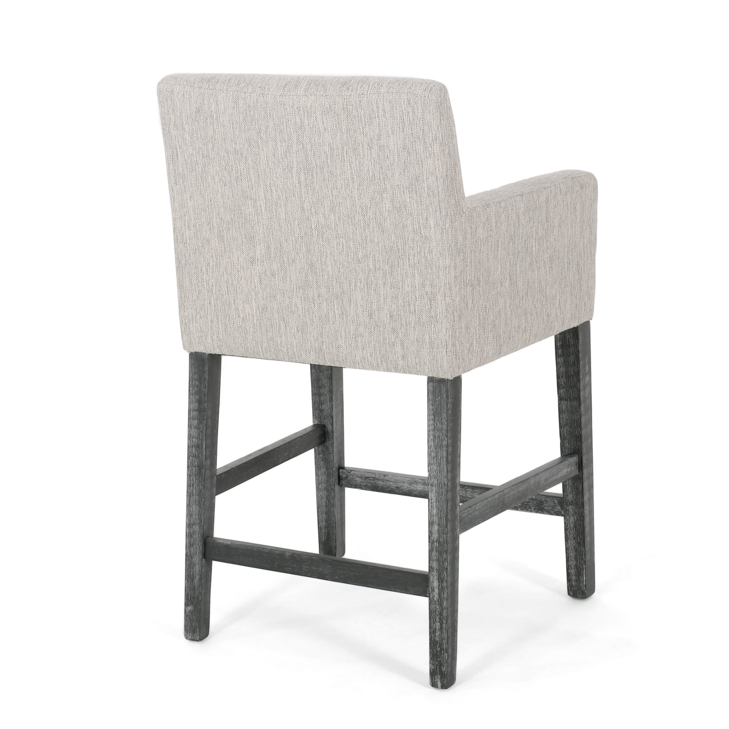 Anouk 26 inch Counter Stool Set of 2 - Light Gray/Gray