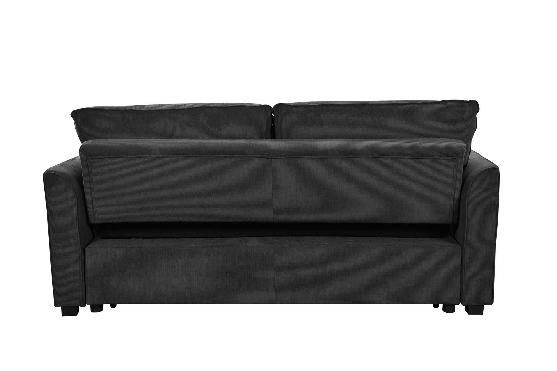 Saffron Modern 78" 3 in 1 Convertible Sofa Sleeper, Gray