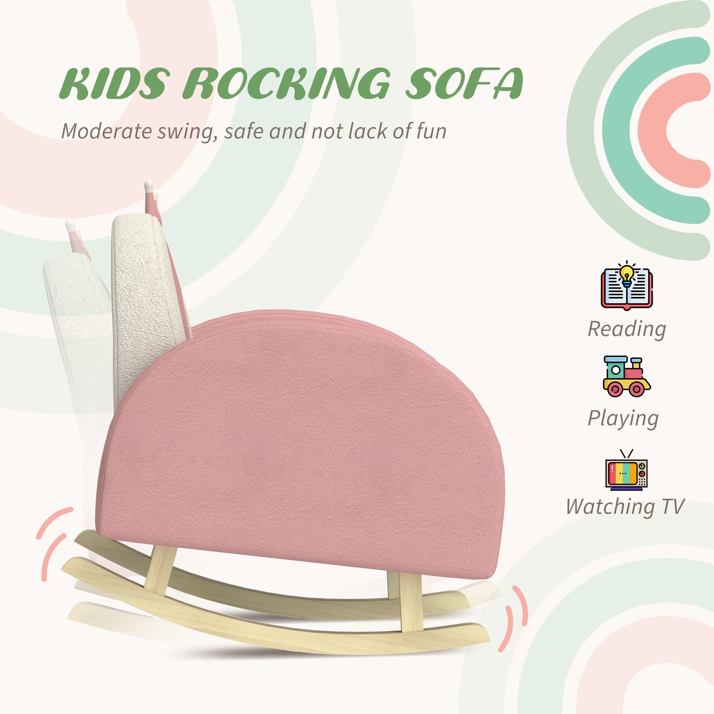 Rocking Toddler Sofa Chair