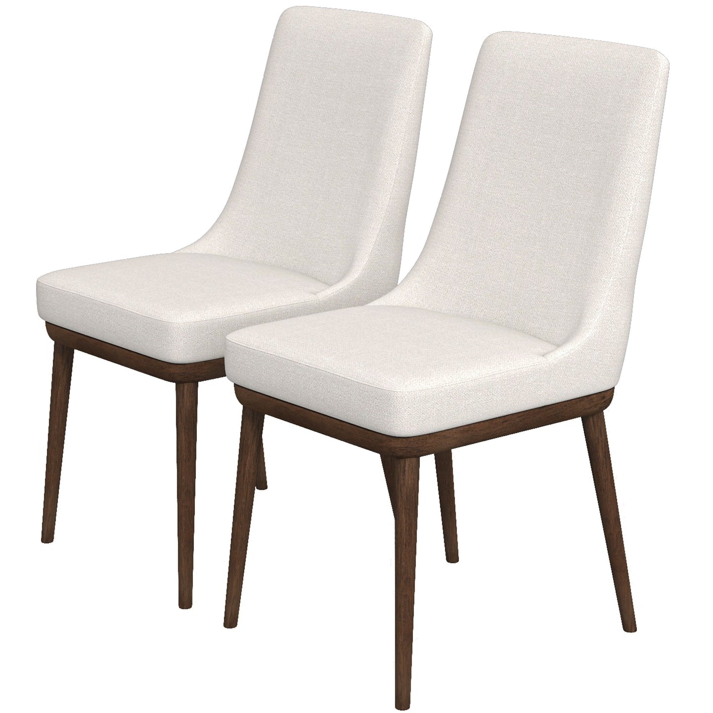 Kate Mid-Century Modern Dining Chair Set of 2