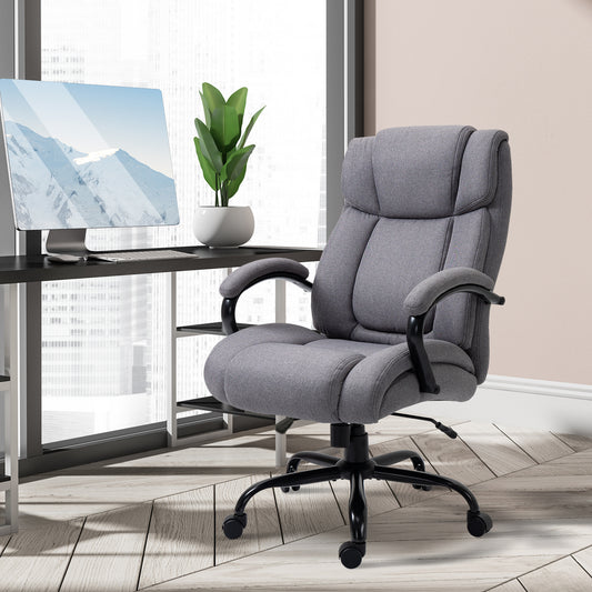 Marnie High Back Big and Tall Executive Office Chair, Gray