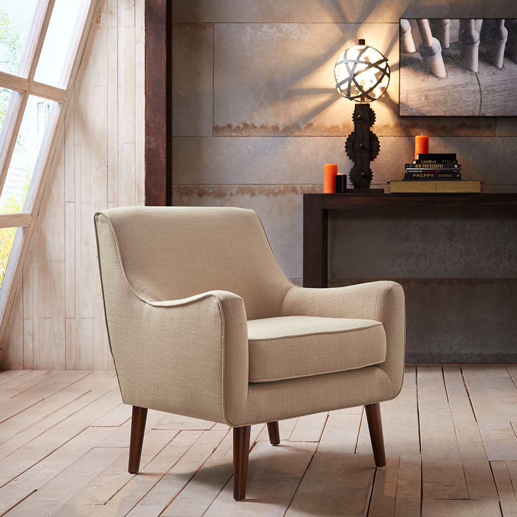 Ida Mid-Century Accent Chair, Sand