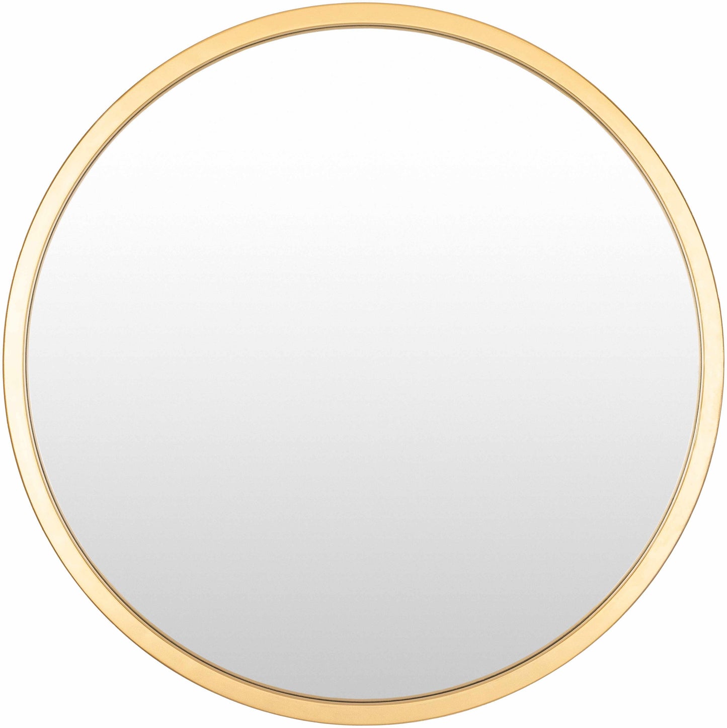 Guinda Round Gold Framed Wall Mirror