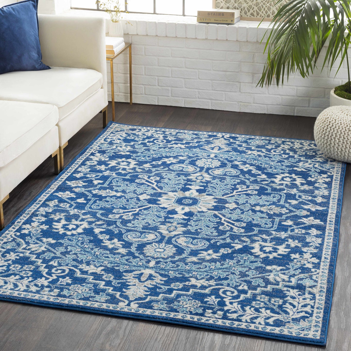 Blue Bodrum Area Rug