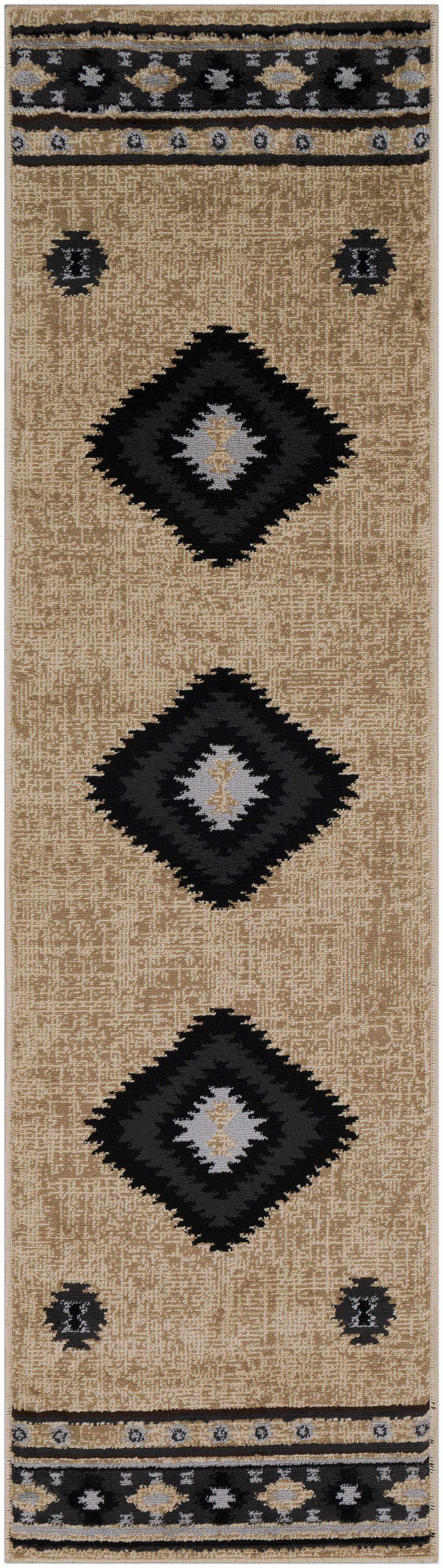 Buckhaven Brown Aztec Carpet