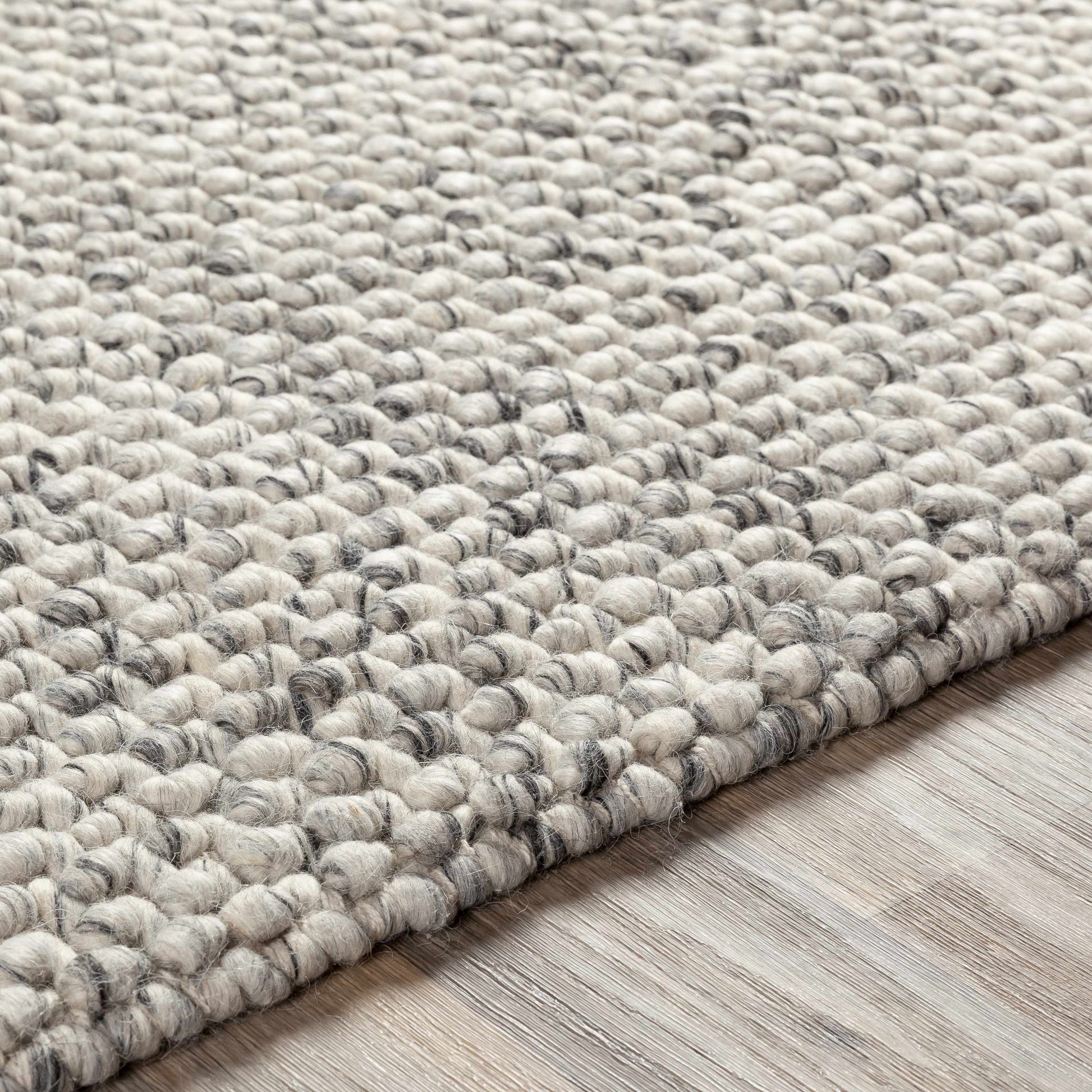 Lucerne Gray LNE-1001 Wool Rug