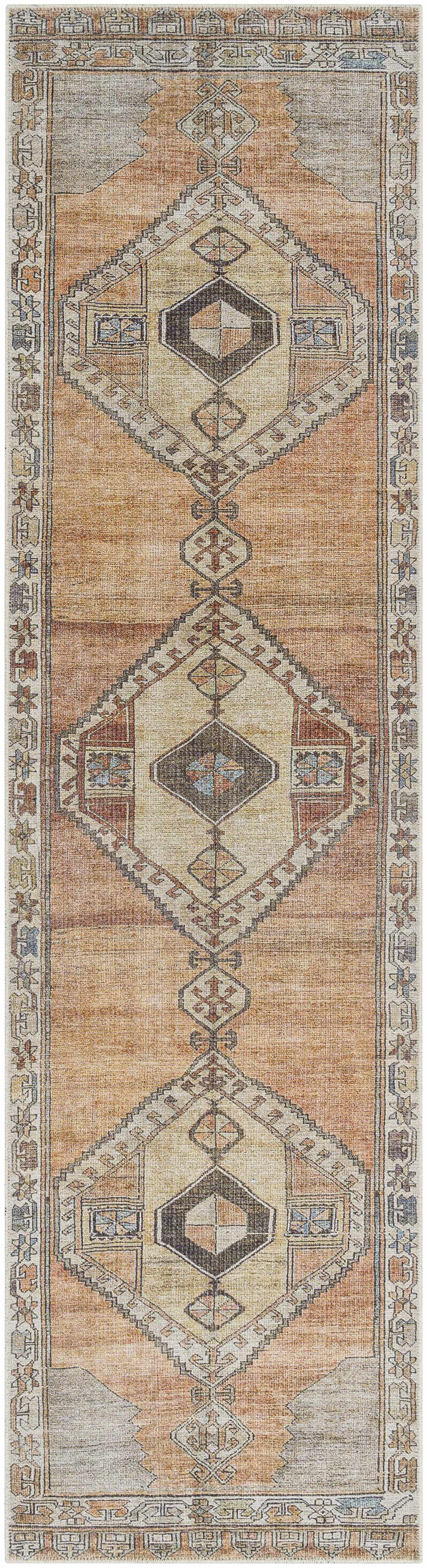 Medinah Washable Runner & Area Rug