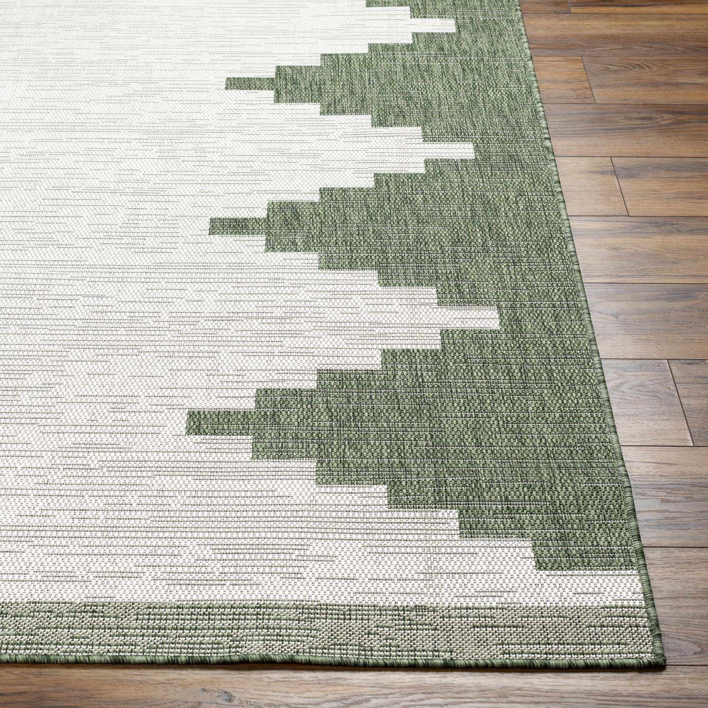 Djugun Green Outdoor Rug