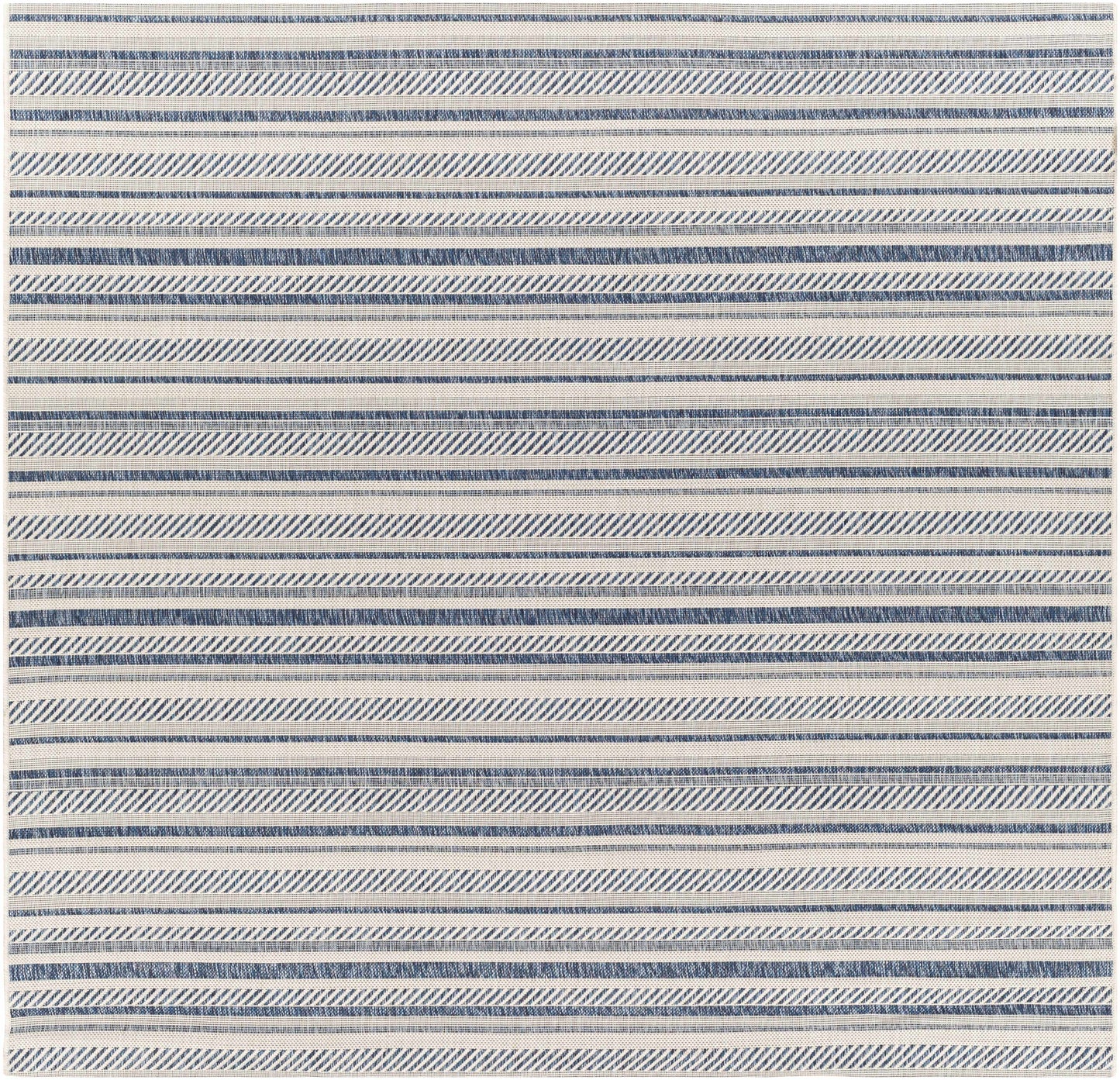 Olin White&Blue Performance Rug