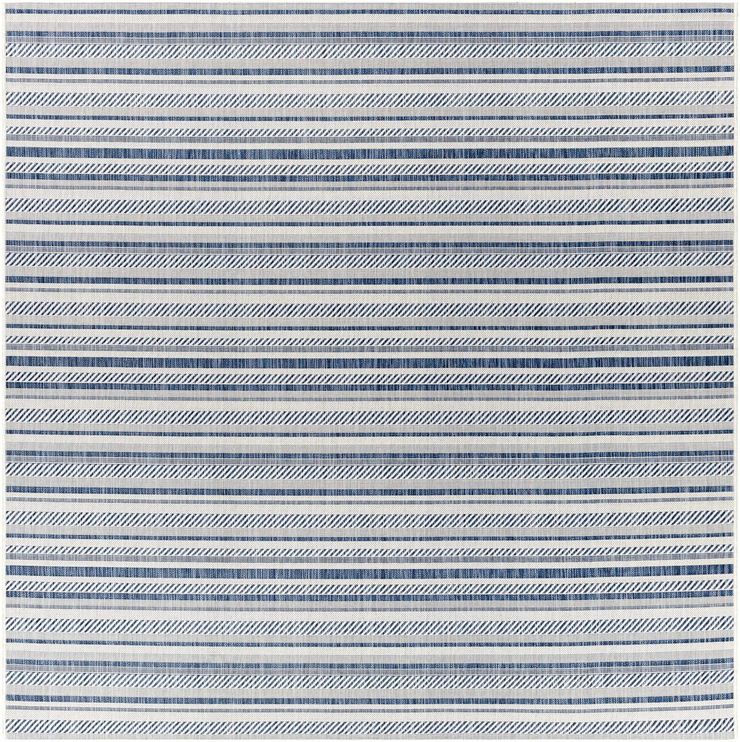 Olin White&Blue Performance Rug