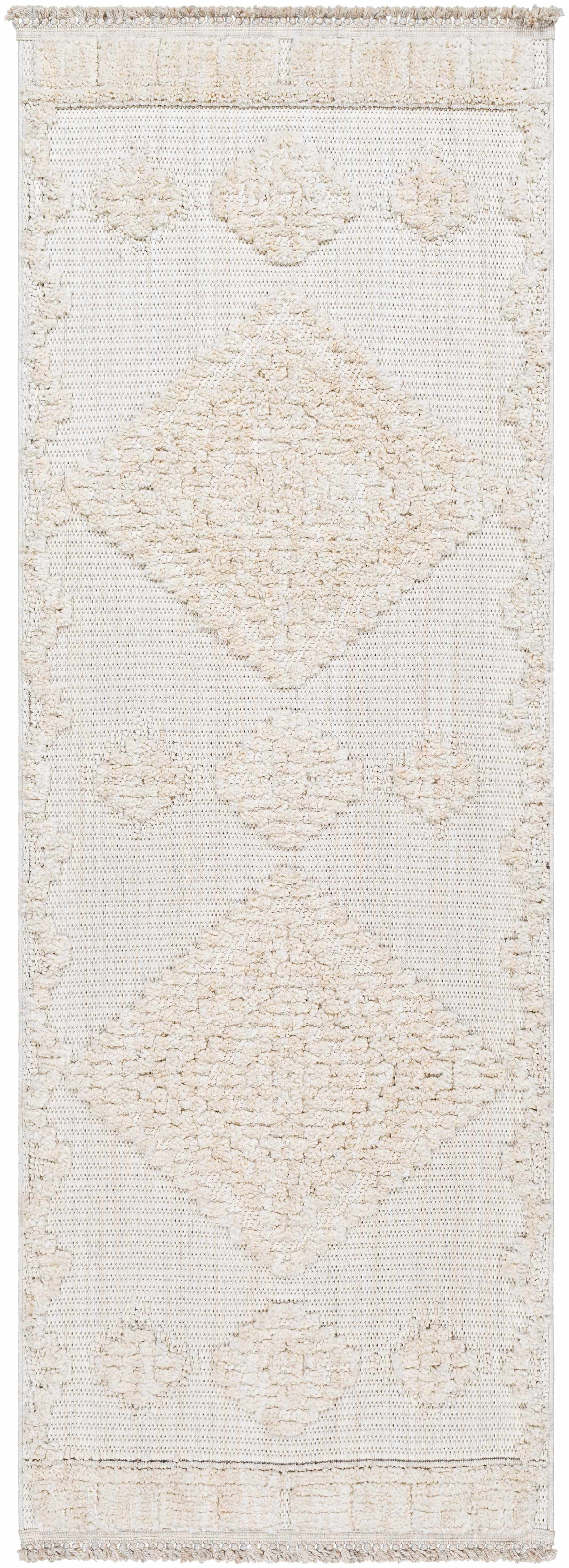 Rosales Cream High&Low Area Rug