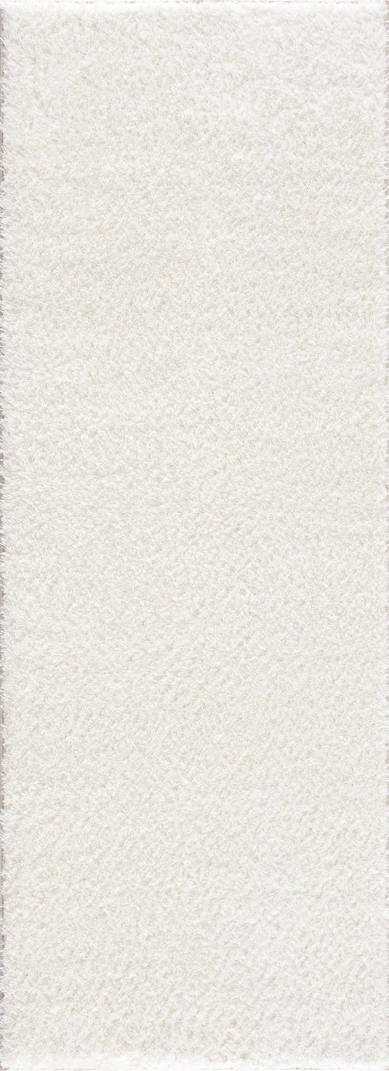 Heavenly Solid Cream Plush Rug