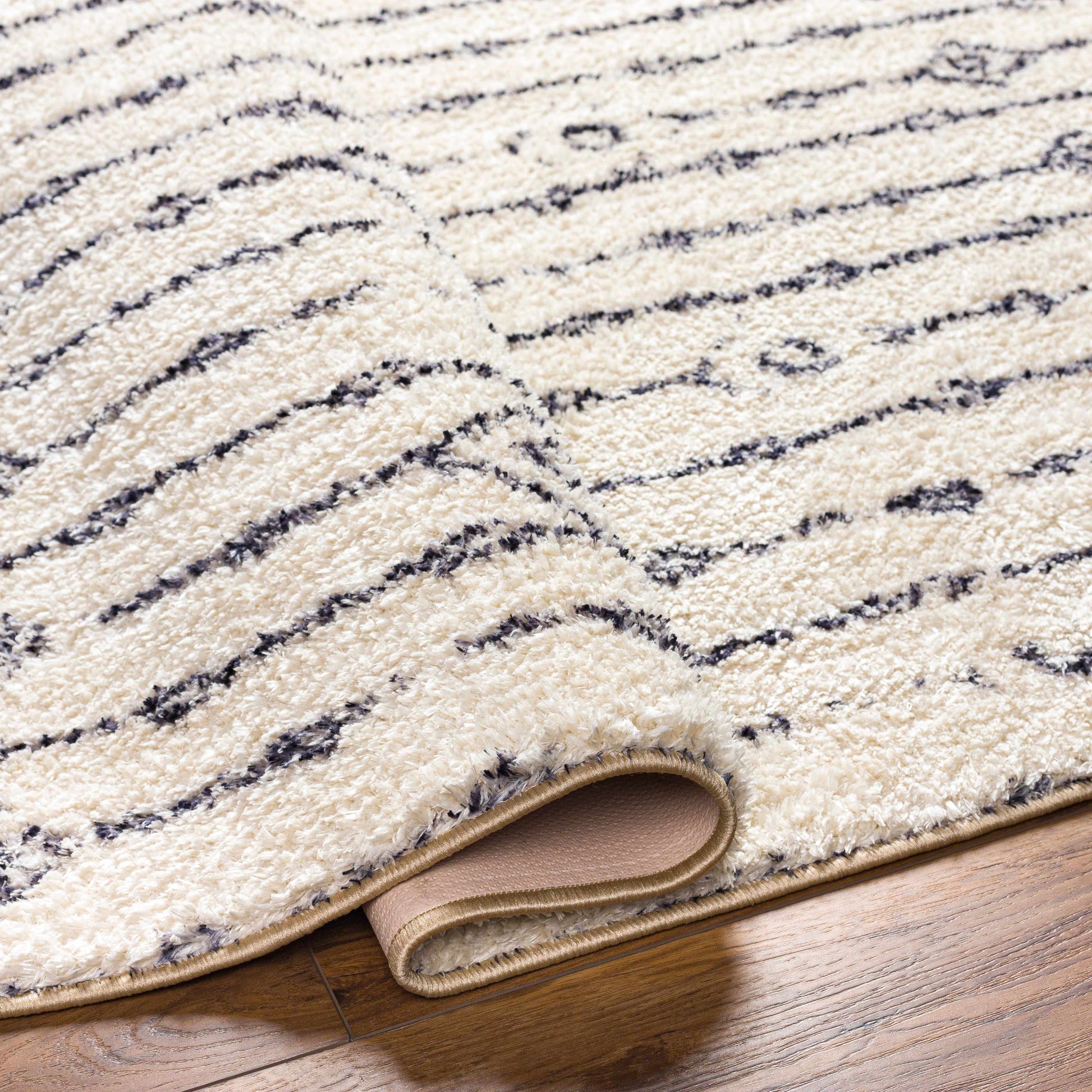 Demi Beige Washable Area Rug