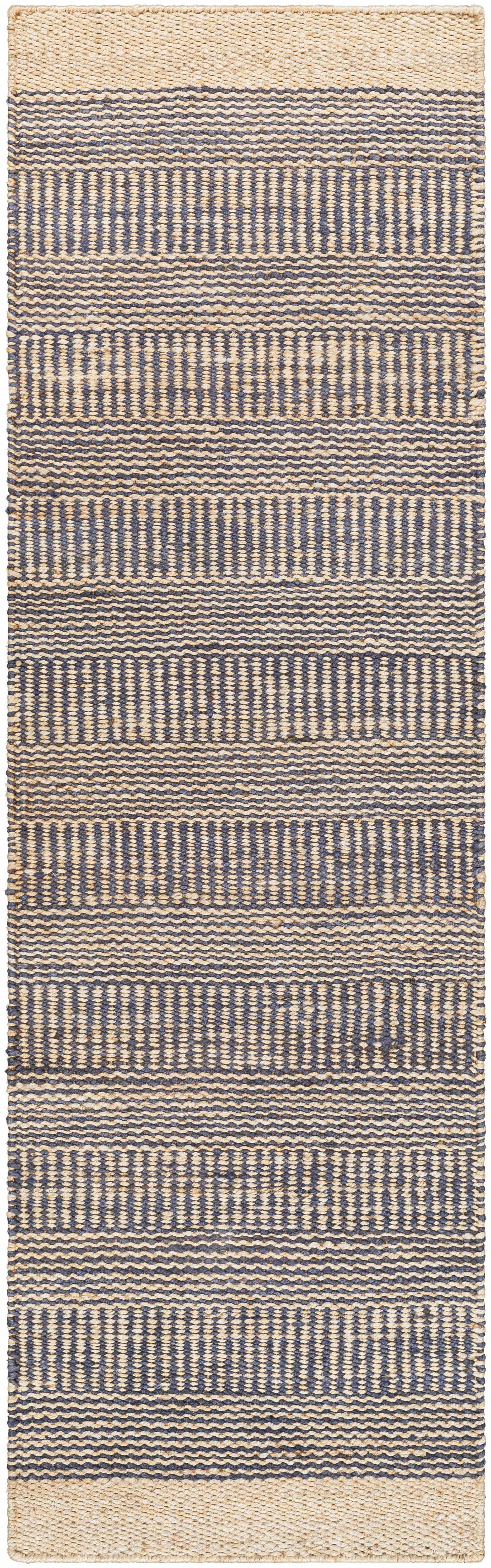 Blue Elle Jute Rug