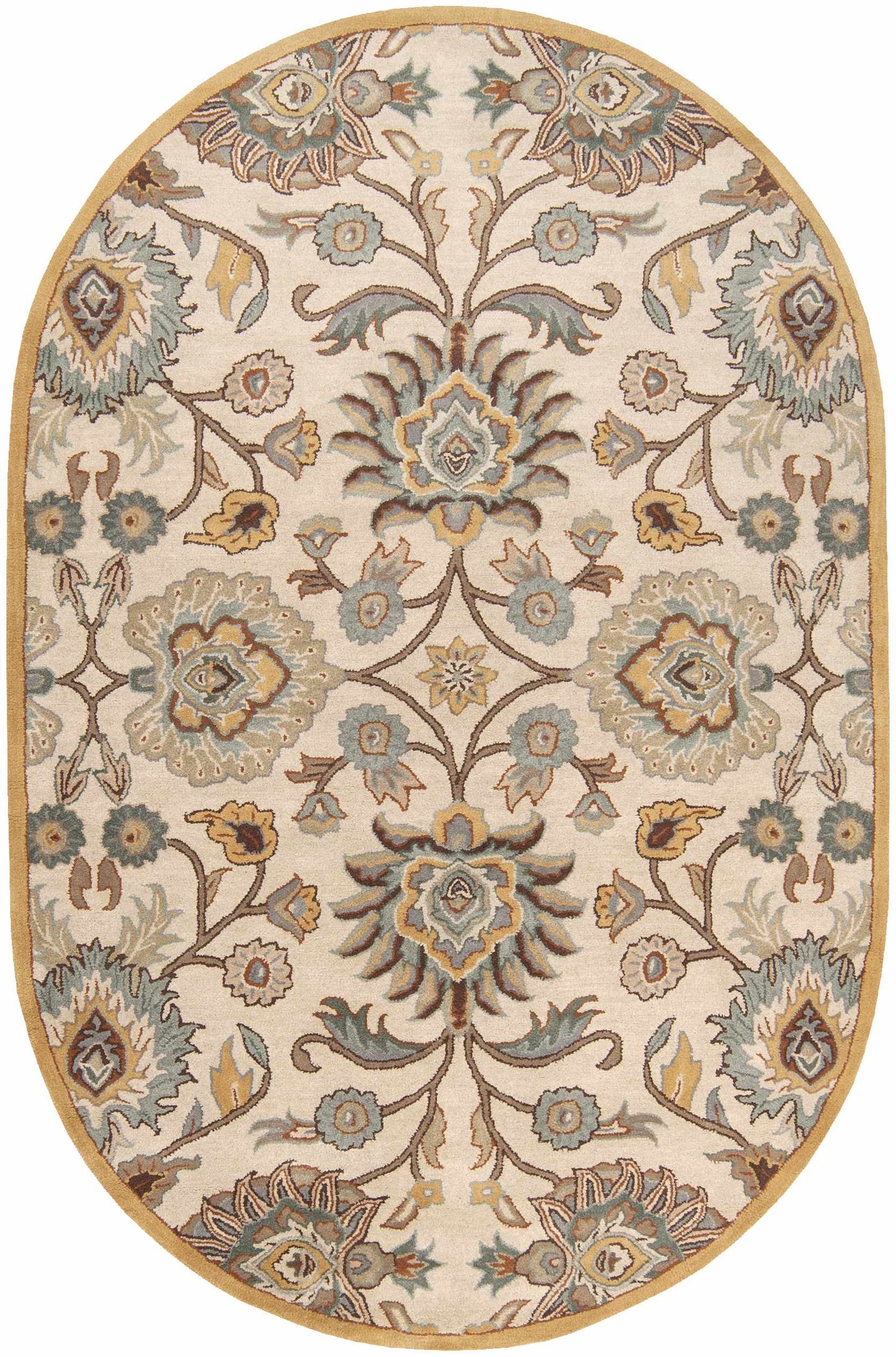 Conesus Hand Tufted Tan 1012 Wool Rug