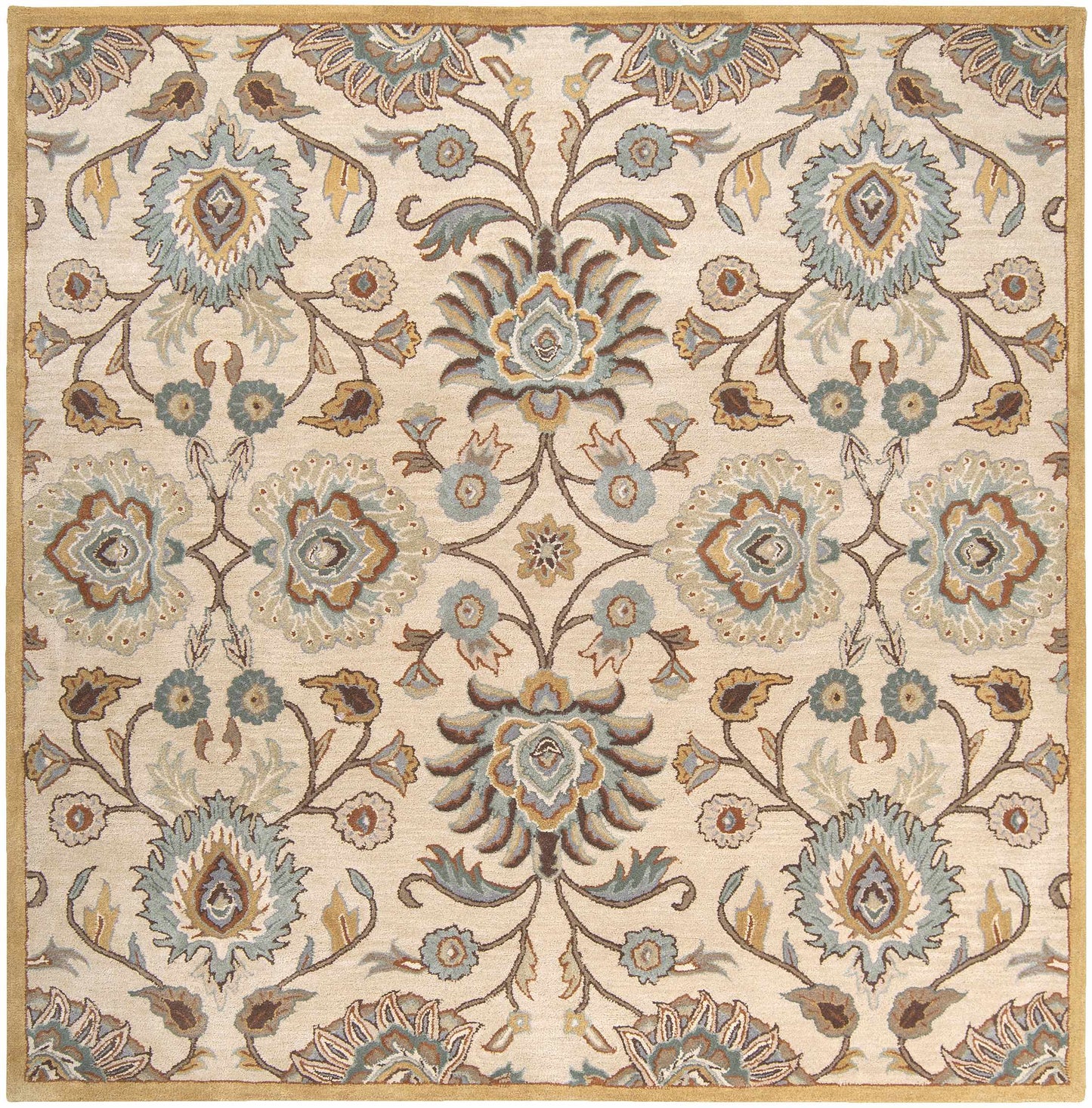 Conesus Hand Tufted Tan 1012 Wool Rug