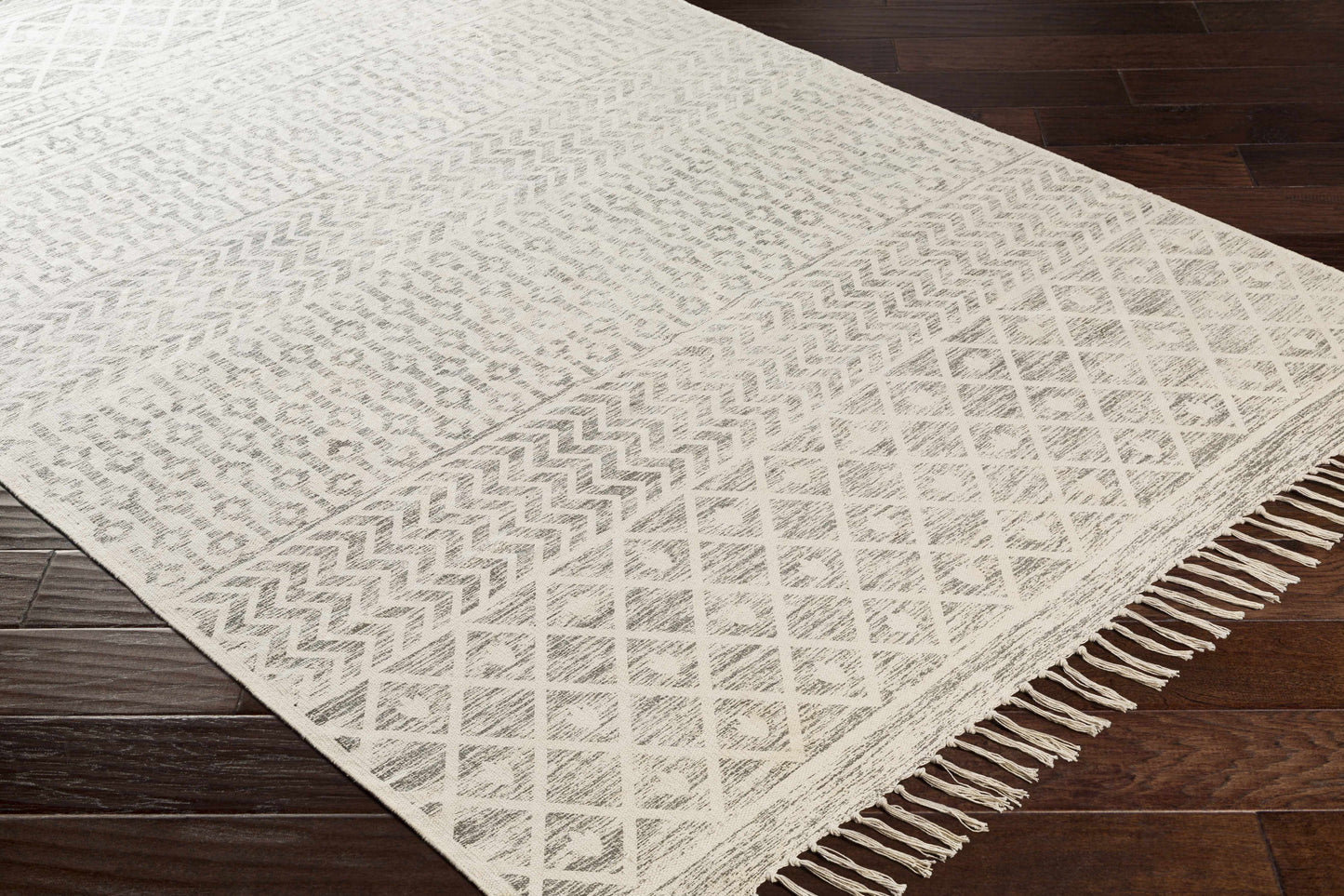 Valyermo Beige Hand Woven Area Rug