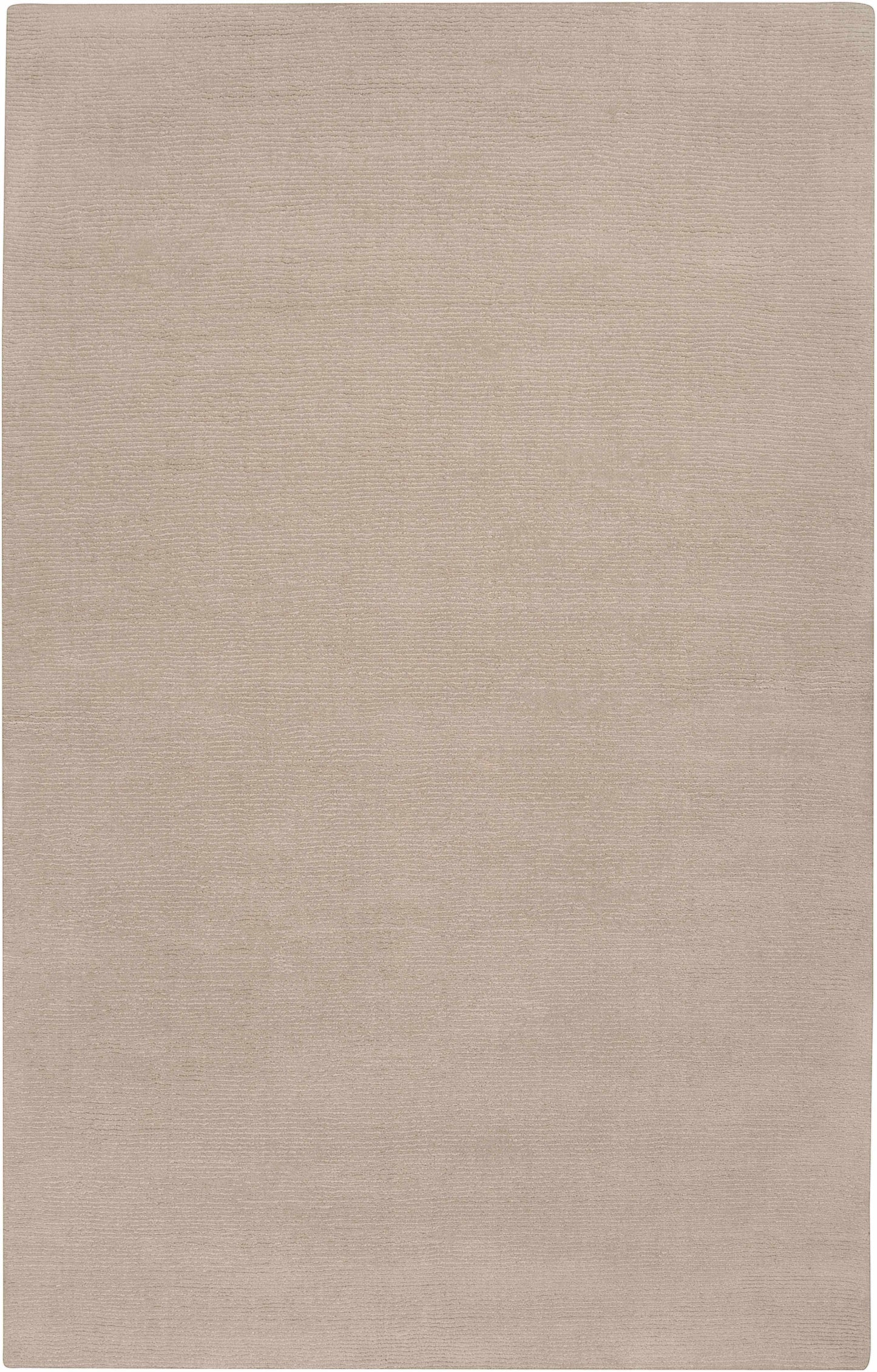 Brockton Solid Tan Wool Rug