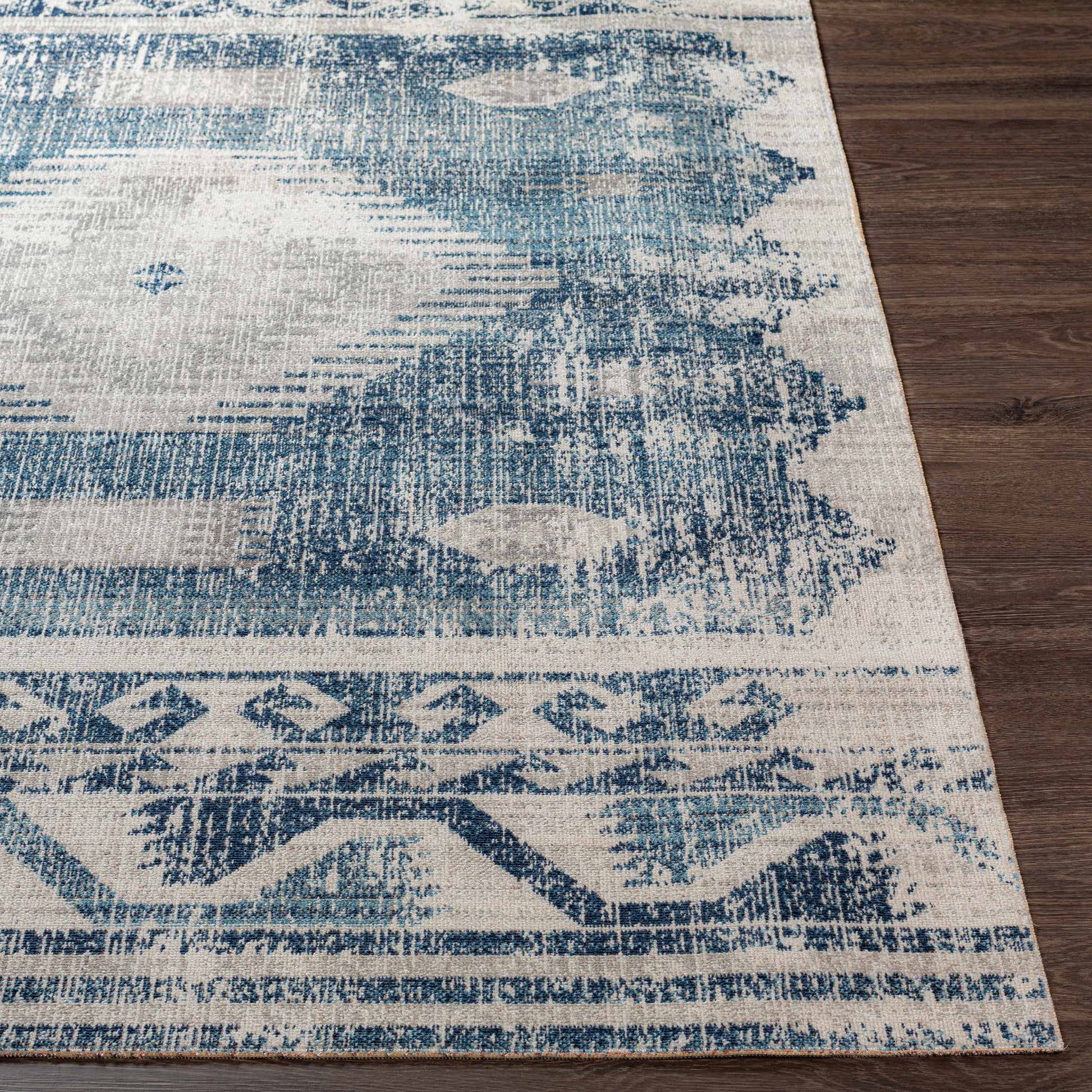 Westmount Denim Aztec Area Rug