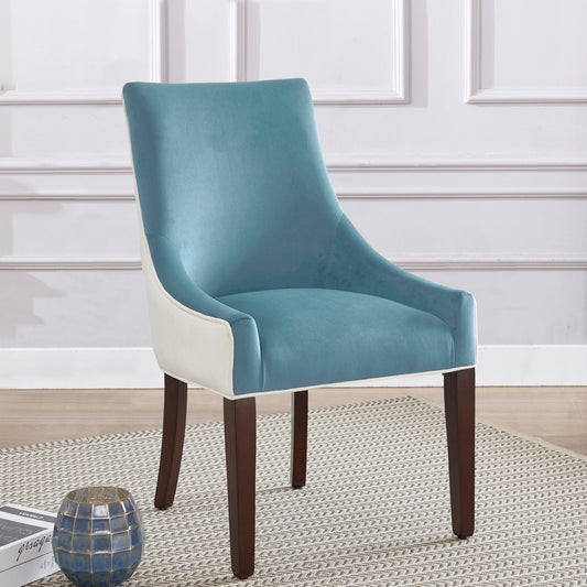 Jackson Designer Upholstered Dining Chair -Seafoam