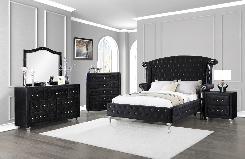 Cerci 4 Piece King Bedroom Set