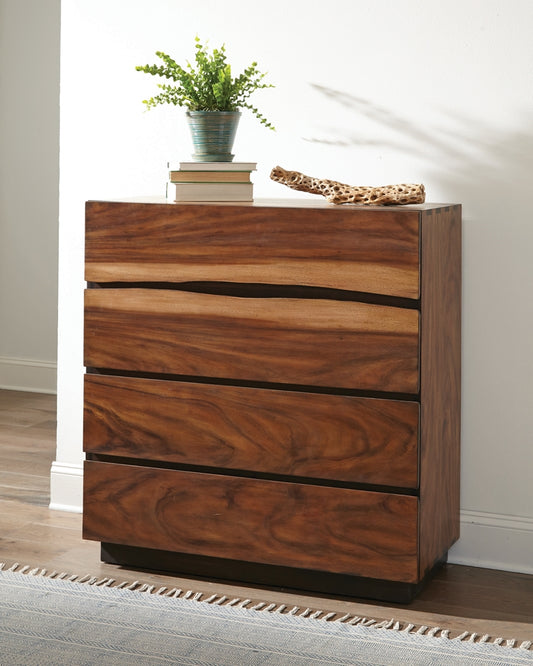 Winslow Smokey Walnut Finish Chest