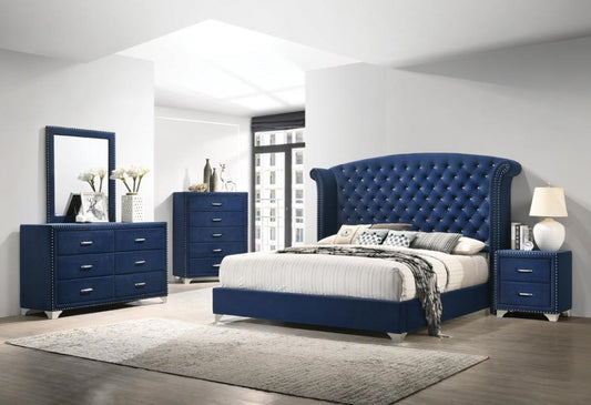 Melody Contemporary Eastern King Bed