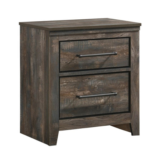 Ridgedale Rustic Style Nightstand