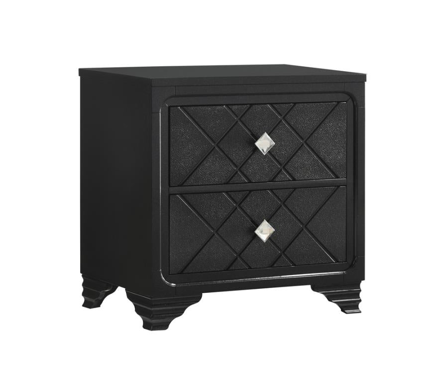 Penelope Contemporary Glam Nightstand