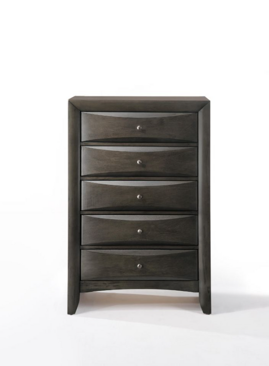 Ireland 5-Drawer Chest in Gray Oak - ACME 22707