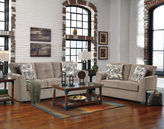 3000 Kennedy Cocoa Sofa & Loveseat Set