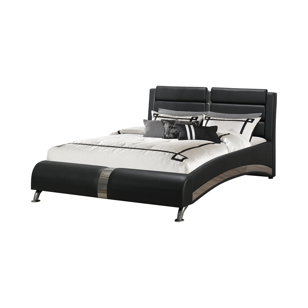 The Roxbury Modern Black Platform Bed