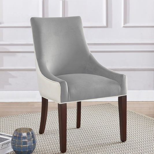 Jackson Designer Upholstered Dining Chair -Smoke