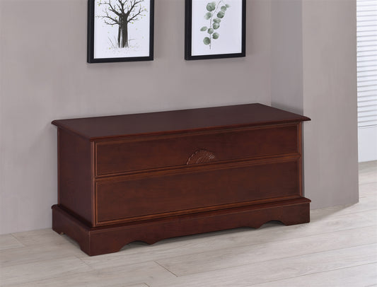 Rectangular Cedar Chest Warm Brown