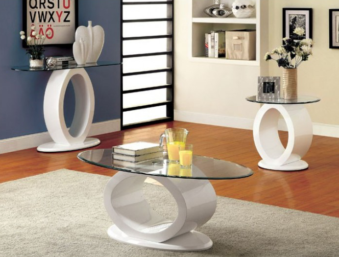 Lodia White High Gloss Coffee Table