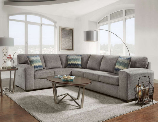 5950 Silverton Pewter Sectional