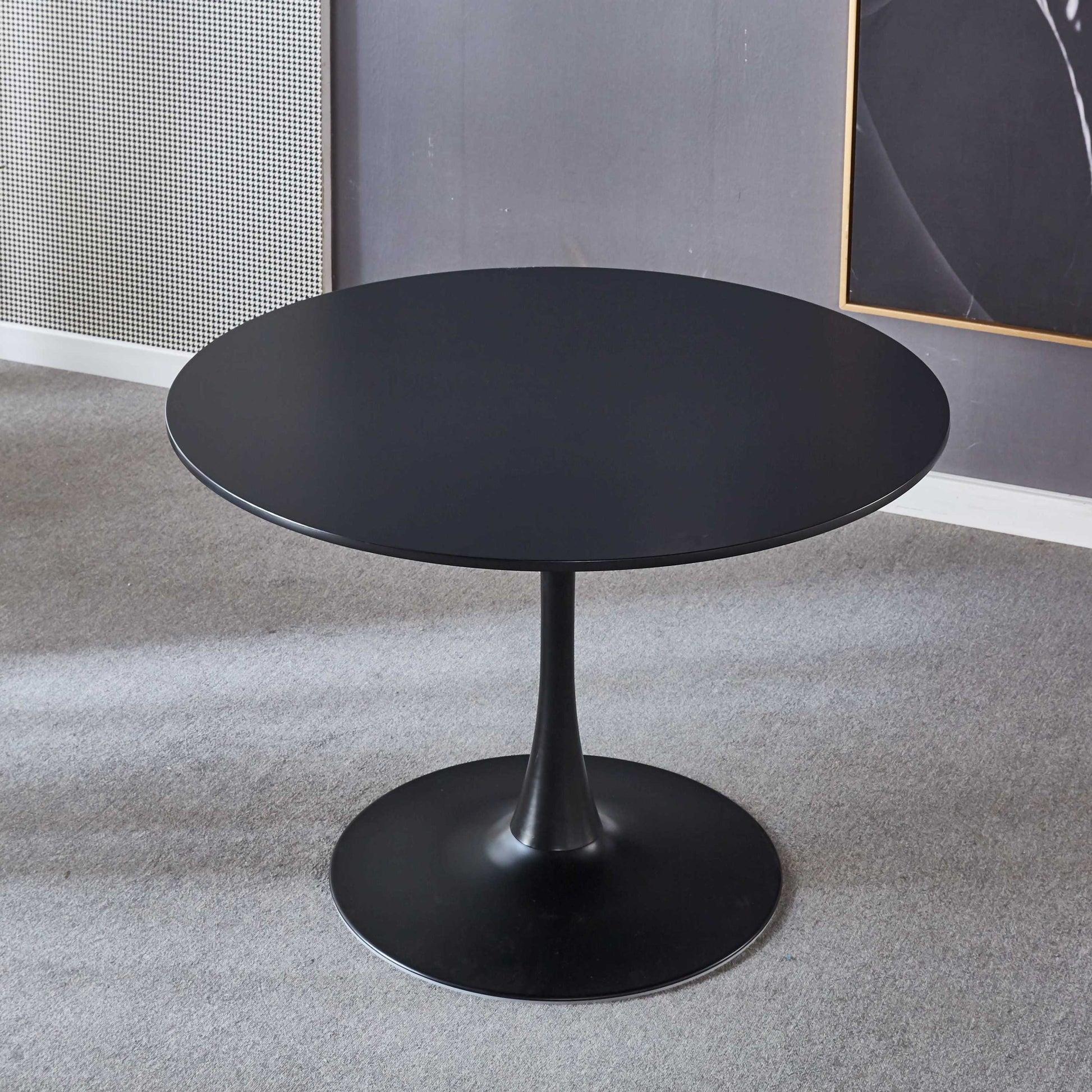 42.1" Black Tulip Table