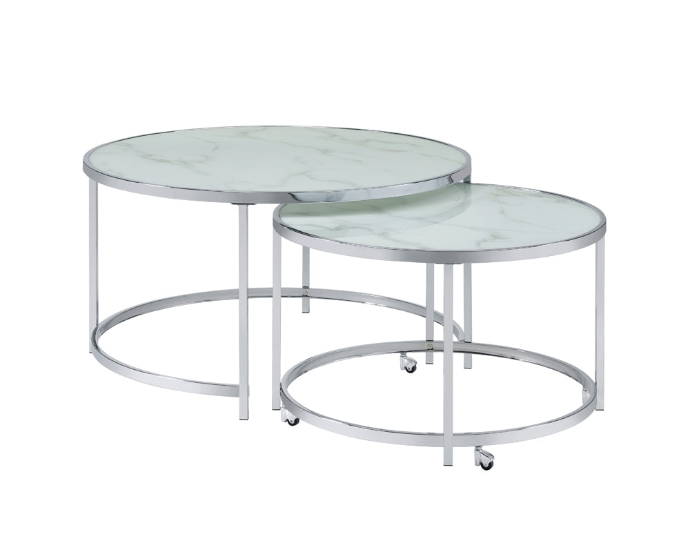 Reatta 2 pc Nesting Table Set