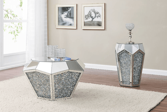 Noralie Modern Glam Mirrored Coffee Table - ACME 88005