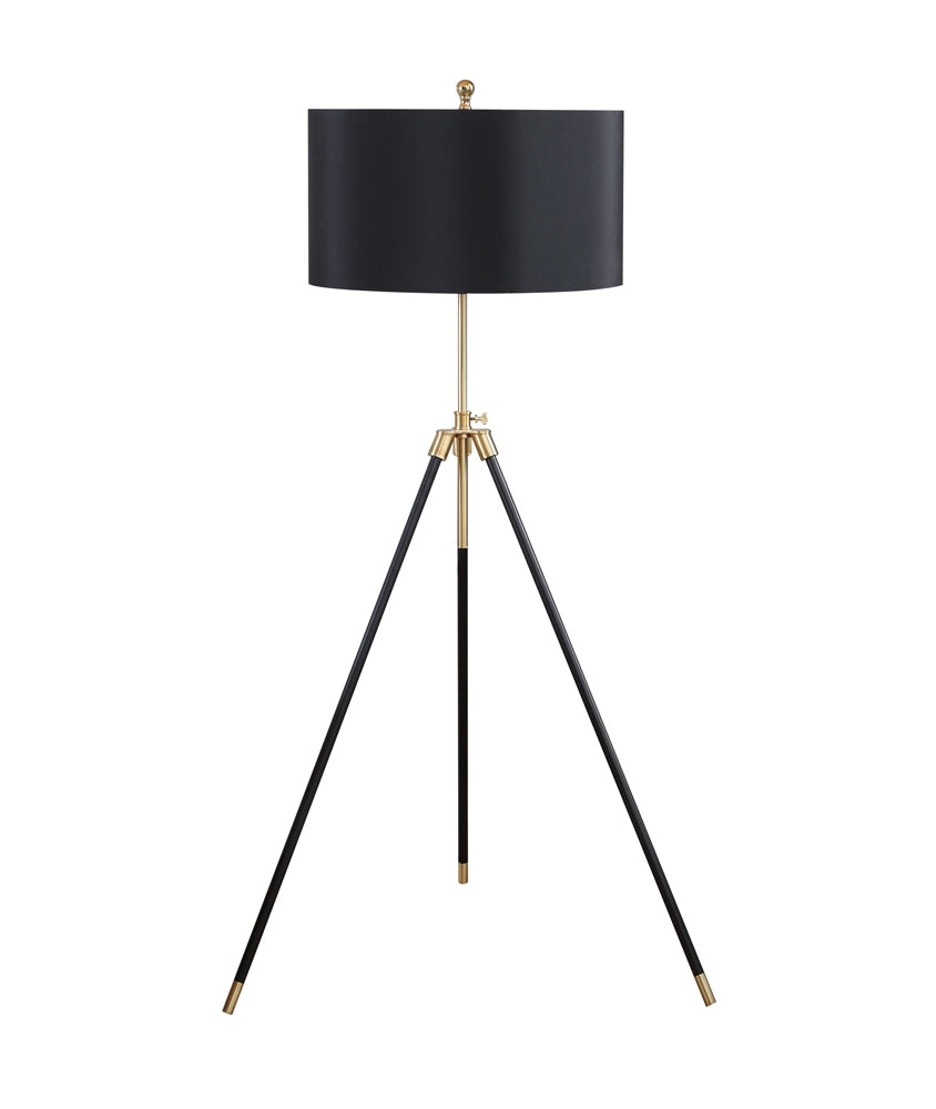 Tripod Floor Lamp Black And Gold