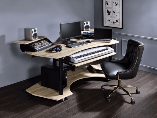 Eleazar II Music Desk - Natural Oak