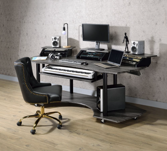 Eleazar Music Desk - Gray