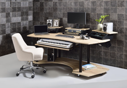 Eleazar Music Desk - Natural Oak